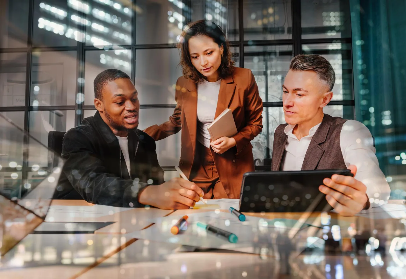 Modern financial technology team collaboration