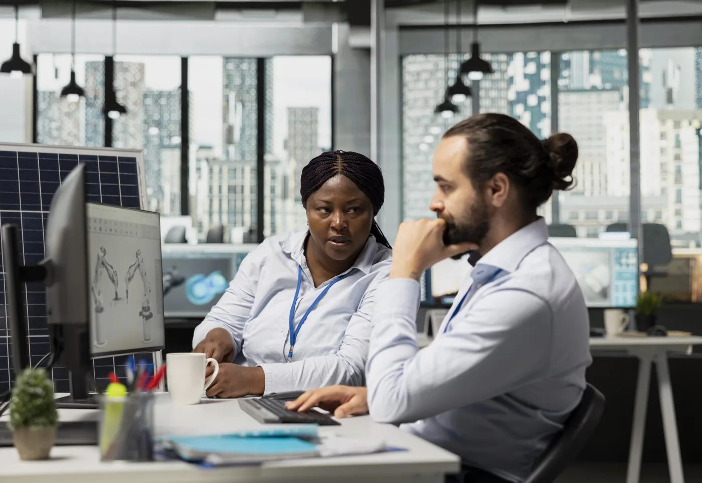 Healthcare technology team collaboration
