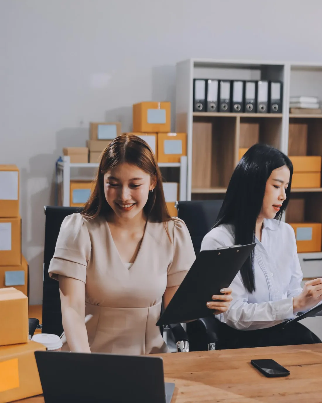 Retail technology professional in a commerce environment